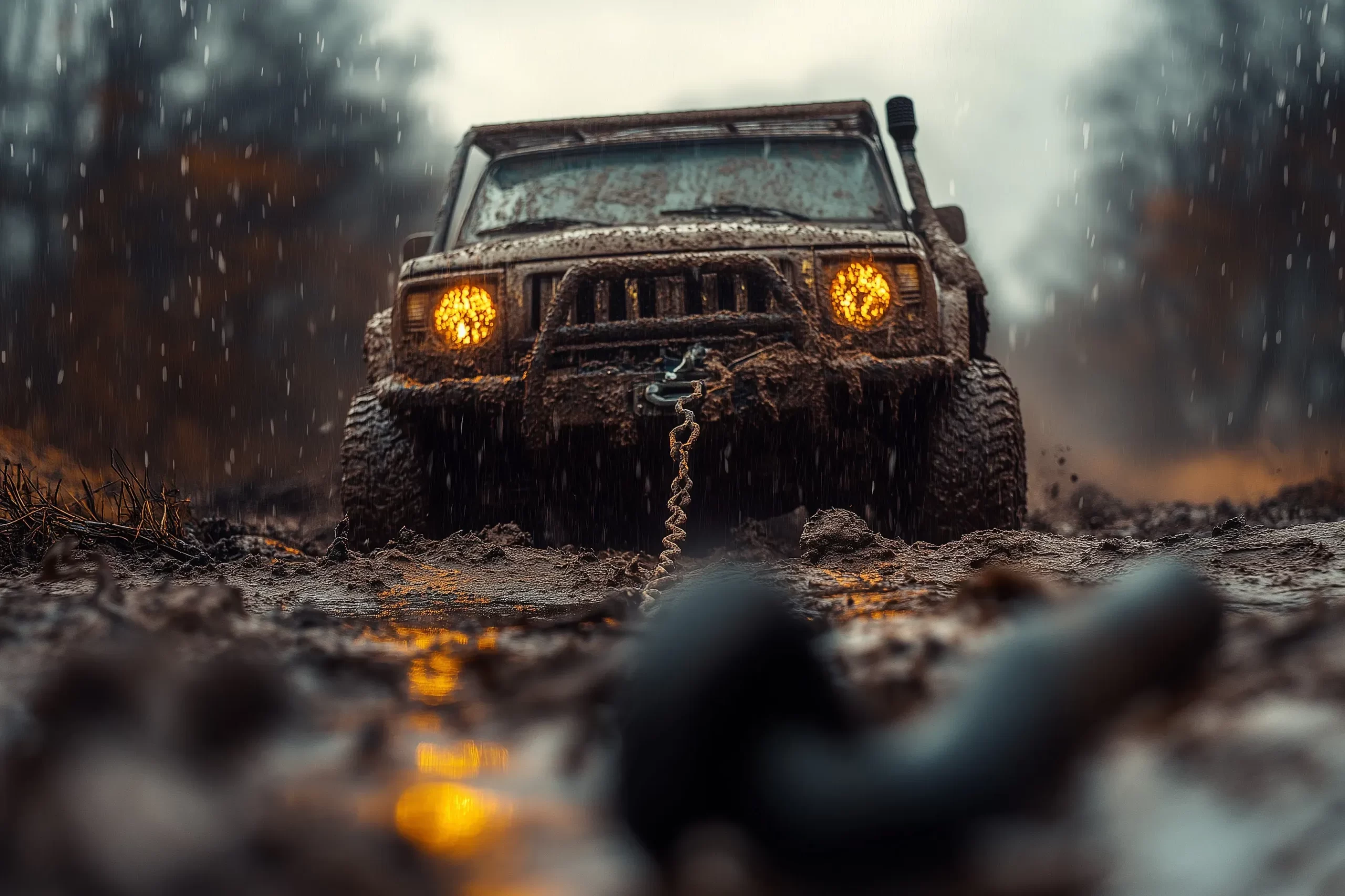 Off-Road Recovery & Winch-Out Assistance